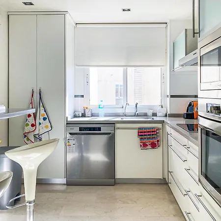 Apartment Front In With Kitchen